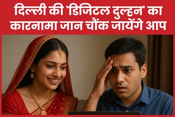 दिल्ली की ‘डिजिटल दुल्हन’ का कारनामा जान चौंक जायेंगे आप…
