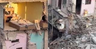 दिल्ली के पंजाबी बस्ती में भरभराकर गिरा 4 मंजिला घर, मची अफरा-तफरी, रेस्क्यू ऑपरेशन जारी…