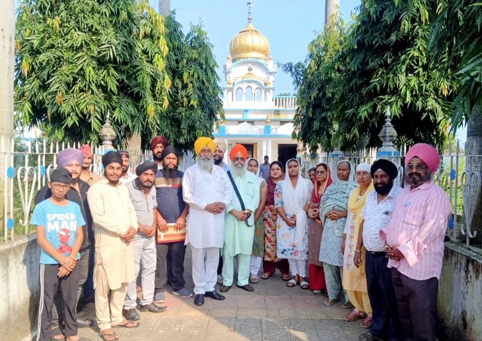 श्री गुरु तेग बहादुर जी की 350 वीं शहादत की स्मृति में आयोजित जागृति यात्रा 20 सितंबर को सिंदरी गुरुद्वारा साहिब पहुंचेगी…