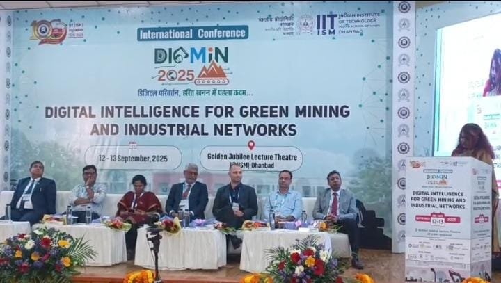 IIT (ISM) धनबाद में शुरू हुआ दो दिवसीय अंतरराष्ट्रीय सम्मेलन DIGMIN 2025, ग्रीन माइनिंग पर विशेषज्ञों ने साझा किए विचार…