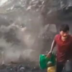 ILLEGAL COAL MINES IN ASANSOL :मौत को मात दे गए अवैध कोयला कोयला चोर.,मोबाईल कैमरे से रील बना रहे एक कोयला चोर ने बचाई अपने साथियों की जान ,वारदात की वीडियो हुआ वायरल…