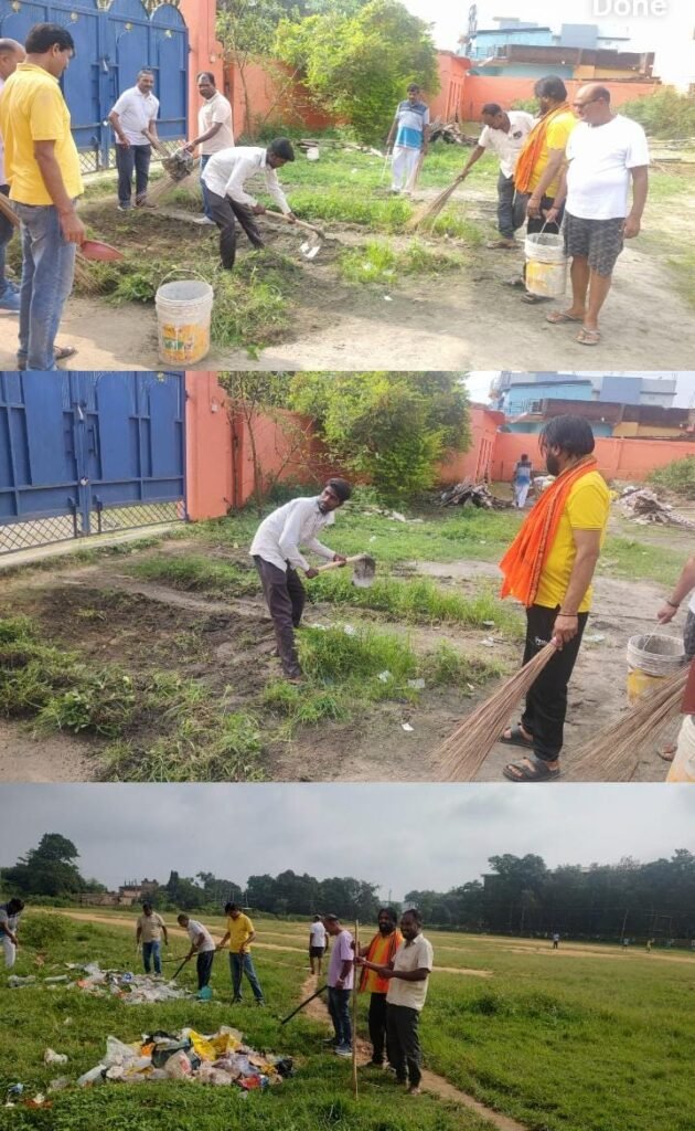 नामकुम में पीएम मोदी के जन्मदिवस पर चला स्वच्छता अभियान…