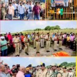 भारत माता के वीर सपूत, बीएसएफ के जवान सिंदरी निवासी डी एन सिंह के पुत्र चंद्रशेखर कुमार की अंतिम यात्रा पूरे सम्मान के साथ निकाली गई….