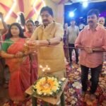 विधायक ने कोला कुसमा वस्तु विहार कॉलोनी में पंडाल का किया उद्घाटन..