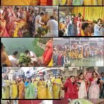 दुर्गा पूजा मंडपों में कोलाबऊ की स्थापना के साथ हुआ महासप्तमी का शुभारंभ…