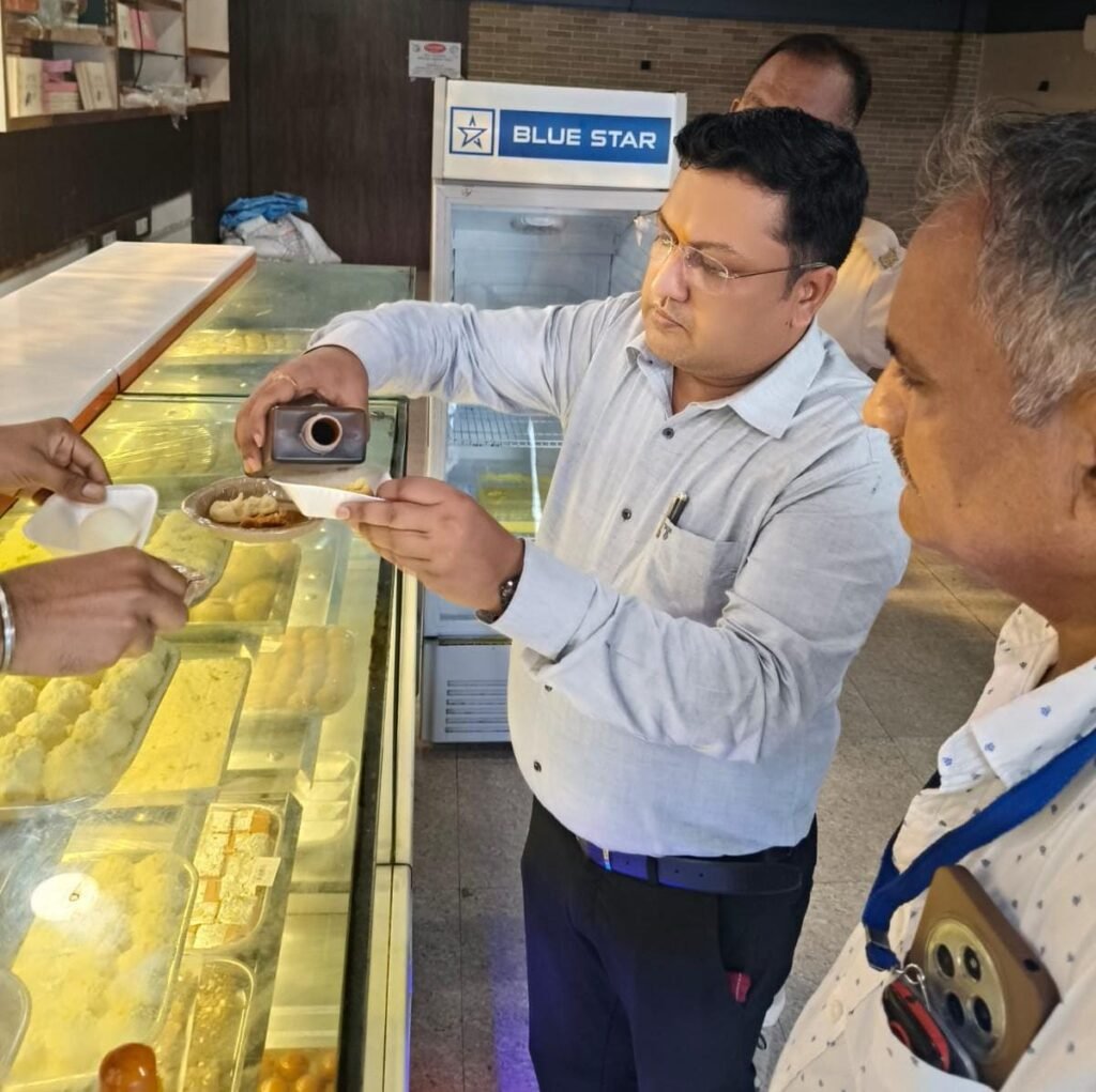 बलियापुर में एक दर्जन से अधिक मिठाई व किराना दुकानों का औचक निरीक्षण…