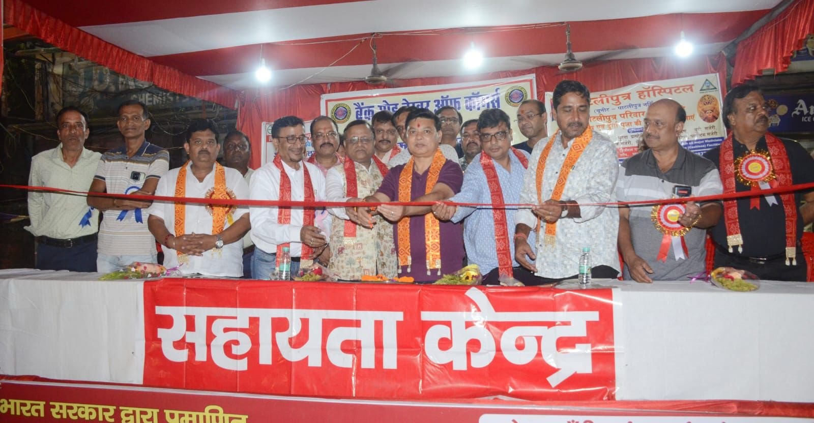 दुर्गापूजा को लेकर BMCC का सहायता कैंप हुआ चालू..नगर आयुक्त ने किया उद्घाटन…