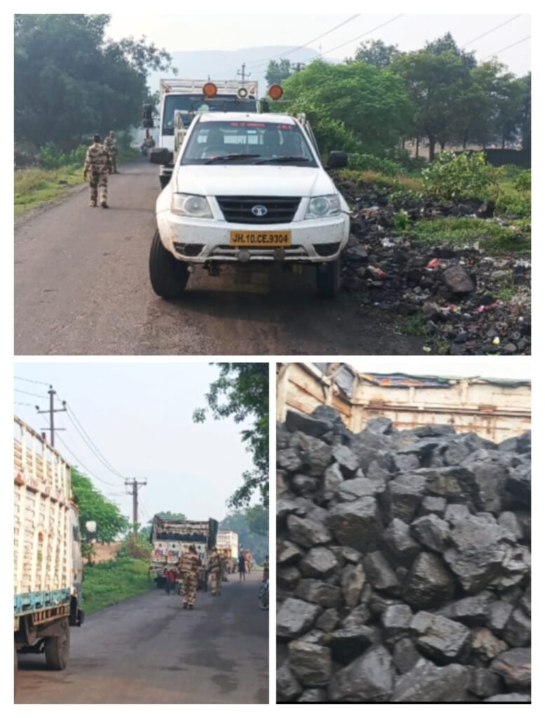 धनसार और झरिया में अवैध कोयला कारोबार चरम पर,पुलिस और CISF की भूमिका पर उठे सवाल…