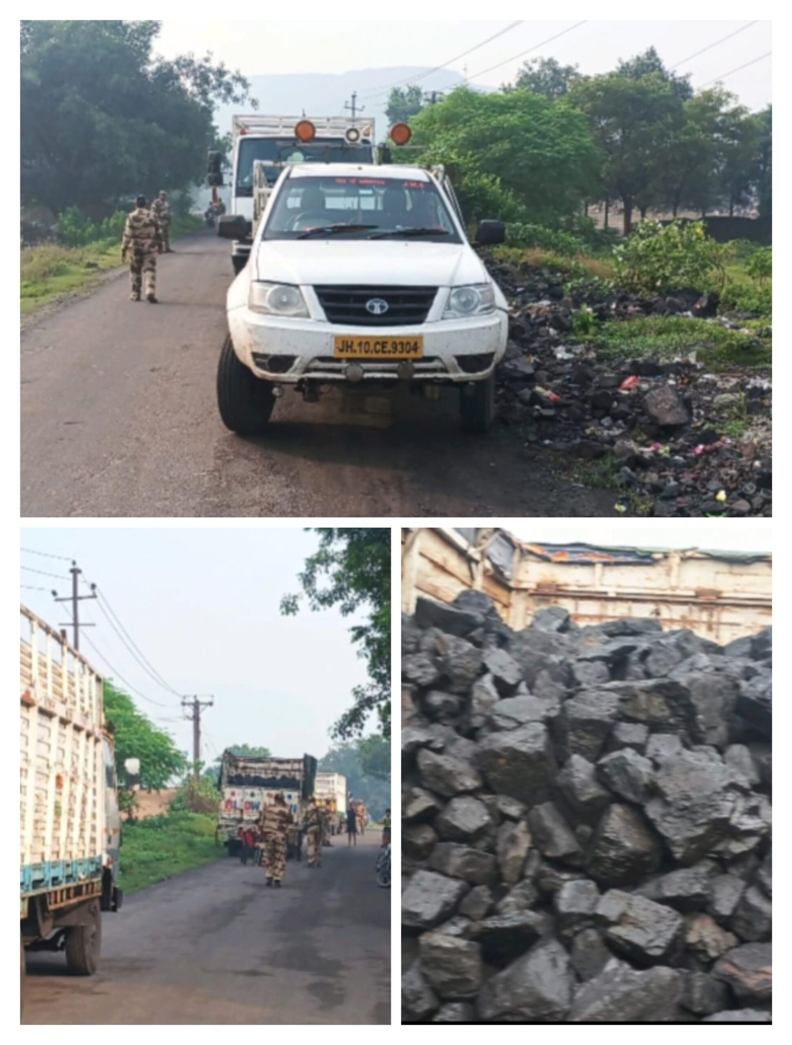 धनसार और झरिया में अवैध कोयला कारोबार चरम पर,पुलिस और CISF की भूमिका पर उठे सवाल…