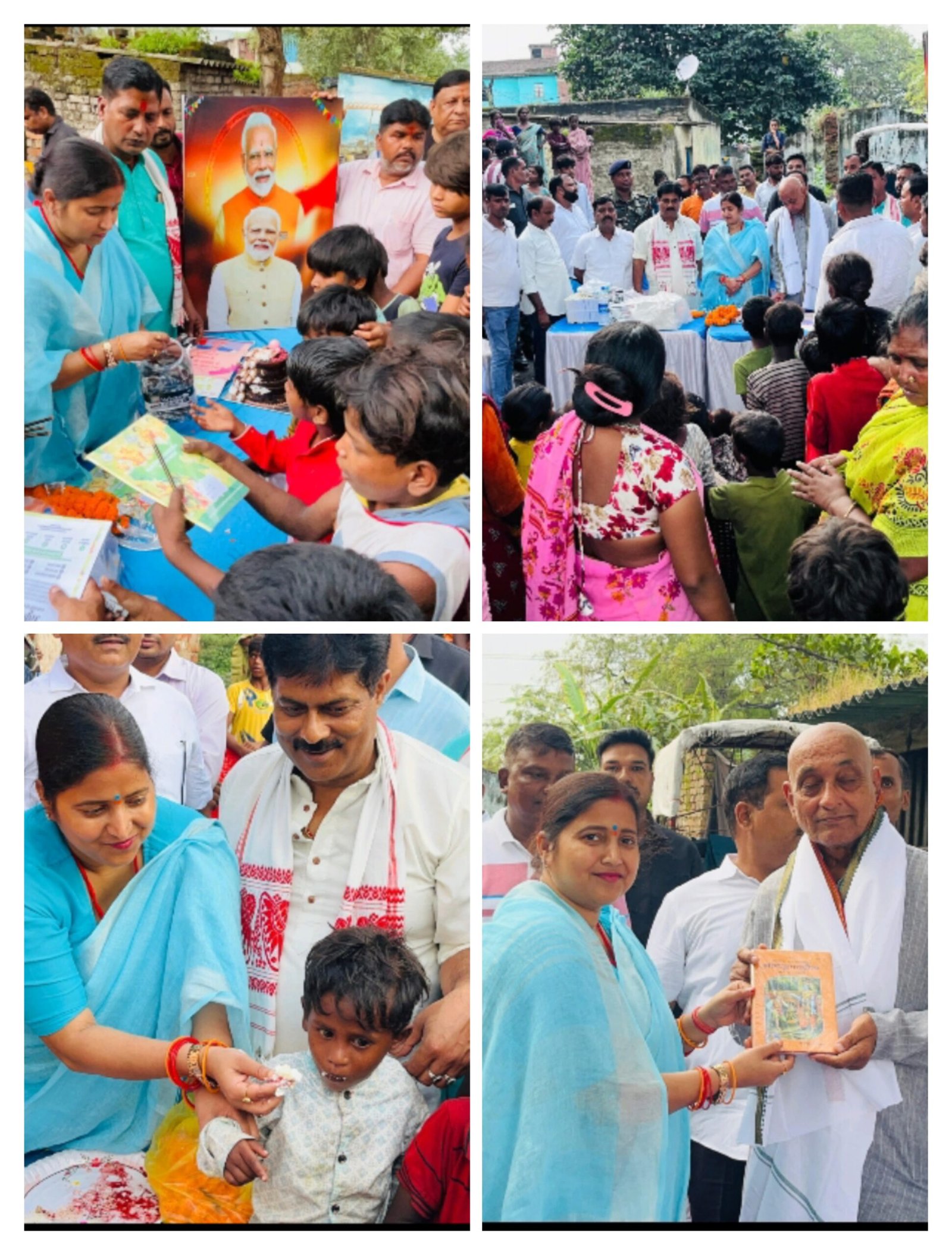 PM नरेंद्र मोदी के75 वाँ जन्मदिन पर झरिया MLA बच्चों बीच बितरण किया फल, कॉपी, पेंसिल  एवं मातृसदन पहुंच मरीजों की हालचाल जानी और फल वितरण कर सवास्थ्य कामना की..