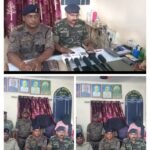 तिसरा पुलिस को मिली बड़ी सफलता केवल लूट मामले में तिन अपराधियों को माया पहाड़ी जंगल से किया गिरफ्तार..