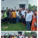 मधुबन कॉलोनी कुजामा मे सामुदायिक भवन के उद्घाटन (जमसं बच्चा गुट)के महामंत्री गुड्डू सिंह उर्फ अभिषेक सिंह ने रिबन फीता काटकर किया…