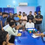 गोल्डन पहाड़ी स्थित डेंजरजॉन मे रहने वाले लोगों की समस्यायों को लेकर जमसं (बच्चा गुट) महामंत्री अभिषेक सिंह ने परियोजना पीओ से किया वार्ता..