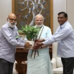 रामोजी ग्रुप के चेयरमैन चेरुकुरी किरण ने पीएम मोदी से की मुलाकात, भेंट किए स्मृति चिन्ह…