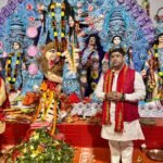 सिंदरी रांगा माटी आर एम के फोर दुर्गा पूजा पंडाल का टुंडी विधानसभा प्रत्याशी भाजपा नेता विक्रम पांडे ने फिता काट कर किया उद्घाटन…