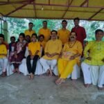 शारदीय नवरात्र के नौमी में गायत्री परिवार द्वारा यज्ञ, कन्या पूजन एव भंडारे का आयोजन…