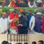 बीजेपी के झारखण्ड कार्यकारी अध्यक्ष बनने पर सांसद आदित्य साहू का जोरदार स्वागत, मनोज सिंह ने मां की चुनरी ओढ़ाकर किया सम्मानित…