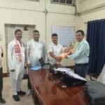 बिजली विभाग के सांसद प्रतिनिधि बने कैलाश कुमार गुप्ता..GM से औपचारिक मुलाकात…