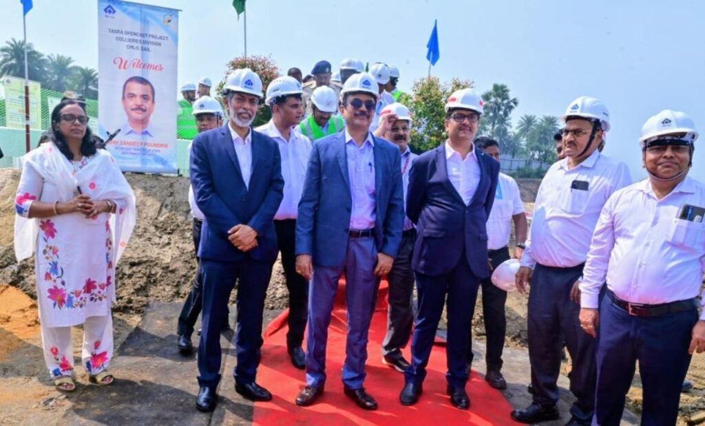 इस्पात मंत्रालय के सचिव ने की टासरा परियोजना के विकास कार्यों की समीक्षा…