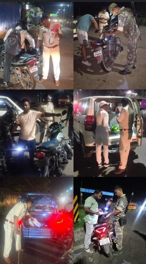 GOOD JOB DHANBAD POLICE:जिले में पुलिस का एंटी क्राइम चेकिंग अभियान, नशाखोरी और अवैध गतिविधियों पर कसी लगाम, असामाजिक तत्वों में मचा हड़कंप…