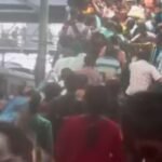 बर्दवान स्टेशन के फुट ब्रिज पर बेकाबू हुई भीड़ 6 घायल…