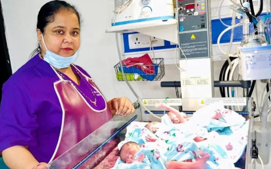 चमत्कार! बिहार की रंजू देवी ने एक साथ जन्मे 4 बच्चे, एक बेटा और 3 बेटियां; शादी के 5 साल बाद पहला प्रसव…