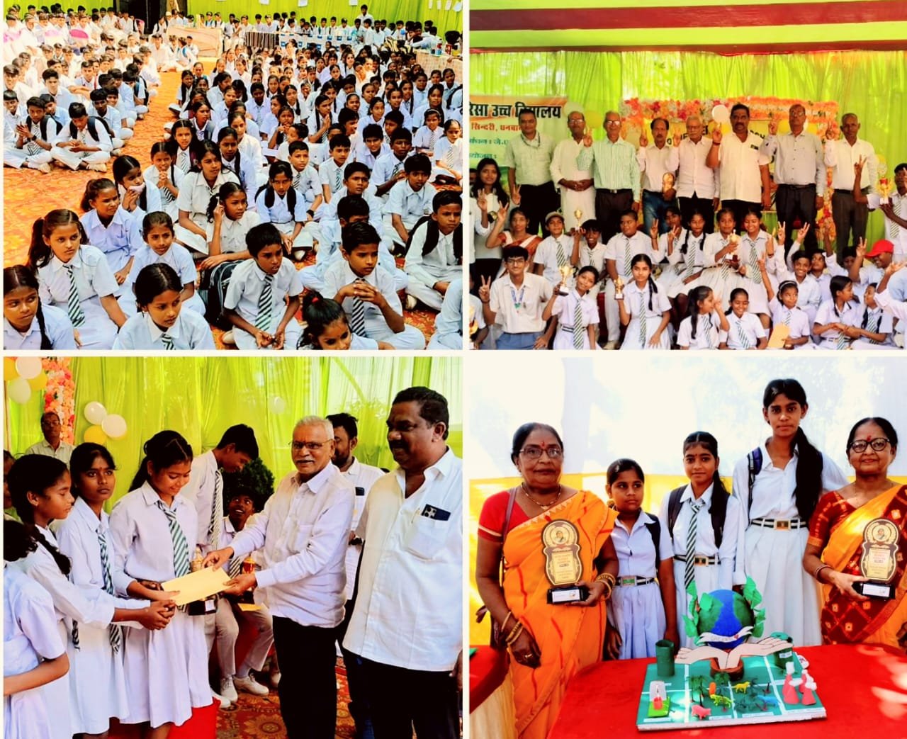 सिंदरी में मदर टेरेसा उच्च विद्यालय के वरिष्ठ प्रांगण में अन्तर विद्यालय में विज्ञान मेला का किया गया आयोजन…