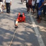 बंगाल मे संत पर हमला अधूरी रह गई विश्व शांति और सनातन धर्म की रक्षा के लिये उनकी दंडवत यात्रा की प्रतिज्ञा…