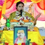 सिंदरी शहरपुरा शिव मंदिर प्रांगण में श्री मद्भागवत कथा के दूसरे दिन कथावाचक श्री ब्रज प्रिया किशोरी ने अमर कथा और शुक्र देव जी के जन्म का वृत्तांत को विस्तार से वर्णन किया…