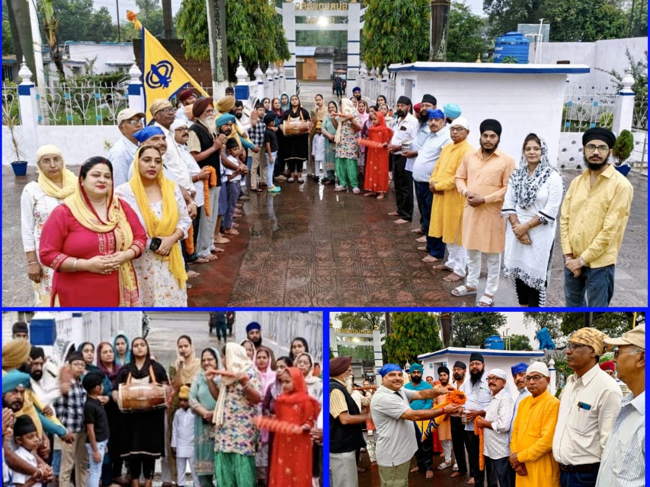 श्री गुरु नानक देव जी के प्रकाश पर्व पर निकाली गई पांचवी प्रभात फेरी, लायंस क्लब के सदस्यों ने किया सत्कार…