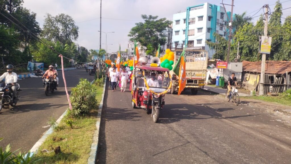 लौह पुरुष सरदार वल्लभभाई पटेल की 150वीं जयंती पर पुरे राज्य भर मे भाजपा ने किया रन फोर यूनिटी का आयोजन…