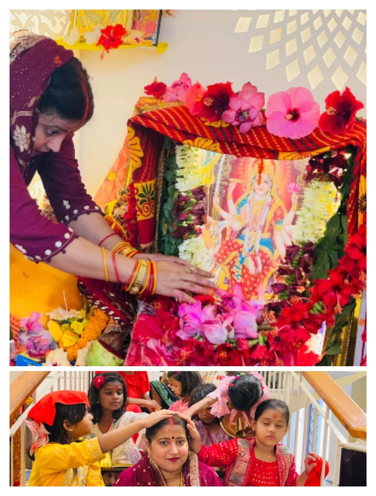 झरिया MLA रागिनी सिंह ने अपने आवासीय कार्यालय मे किया माता दुर्गा के विधिवत पूजा अर्चना, लिया नव दुर्गा स्वरूप कन्याओं का आशीर्वाद..