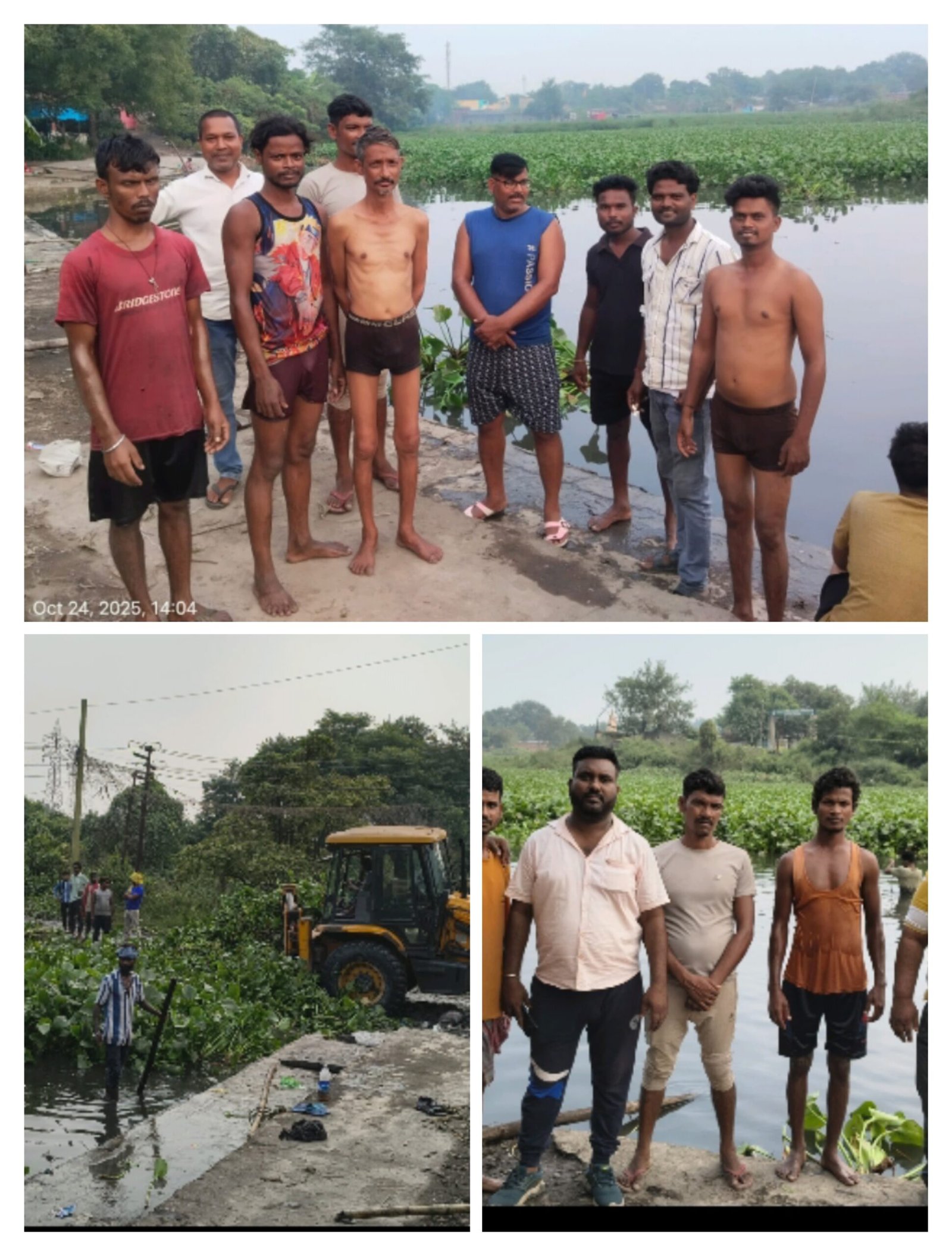 आस्था के छठ महा पर्व को लेकर जेएमएम नेता राधेश्याम वाल्मीकि एवं बिरसा मुंडा सेना के सदस्यों ने संयुक्त रूप से किया छठ तलाब की साफ सफाई..