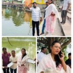 झरिया विधायक रागिनी सिंह की बड़ी बेटी शताक्षी उर्फ साक्षी ने कई छठ घाटों का किया निरक्षण..