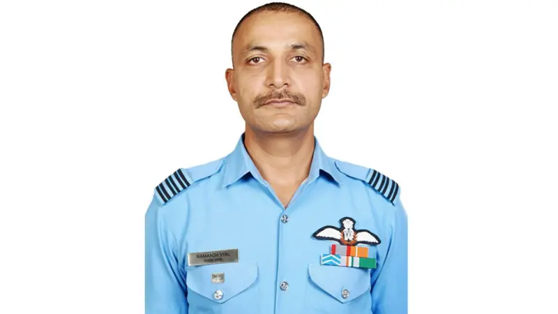 तेजस विमान क्रैश में मारे गए विंग कमांडर नमांश स्याल का पार्थिव शरीर कब आएगा घर?