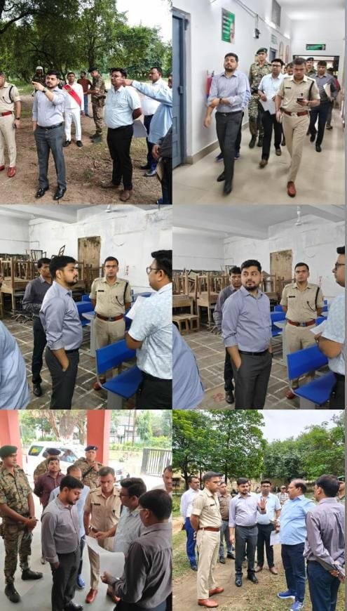 नगर निगम चुनाव को लेकर प्रशासनिक तैयारियां हुई तेज – उपायुक्त एवं वरीय पुलिस अधीक्षक ने किया पॉलिटेक्निक परिसर का निरीक्षण…