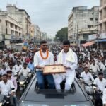 बिहार चुनाव में निर्दलीय प्रत्याशी के बिपिन के चुनाव प्रचार में शामिल हुए डुमरी MLA जयराम महतो…