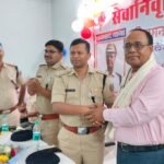 धनबाद के सदर थाना प्रभारी को दी गई विदाई…