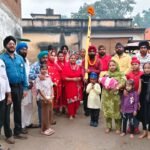 गुरु नानक देव जी के प्रकाश पर्व को समर्पित आठवीं प्रभात फेरी का आयोजन….