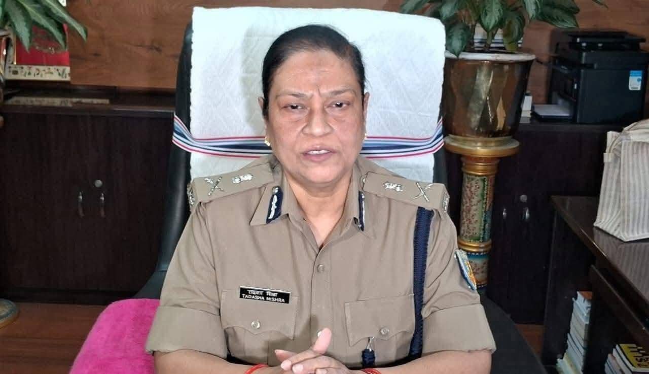 प्रभारी DGP तदाशा मिश्रा ने संभाला पदभार..कहा”महिला सुरक्षा और अपराध नियंत्रण पहली प्राथमिकता”…