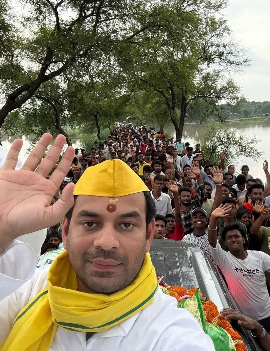 केंद्र ने तेज प्रताप यादव को दी Y+ श्रेणी की सुरक्षा..क्या तेज NDA फ़ोल्डर का हिस्सा बनेंगे..?