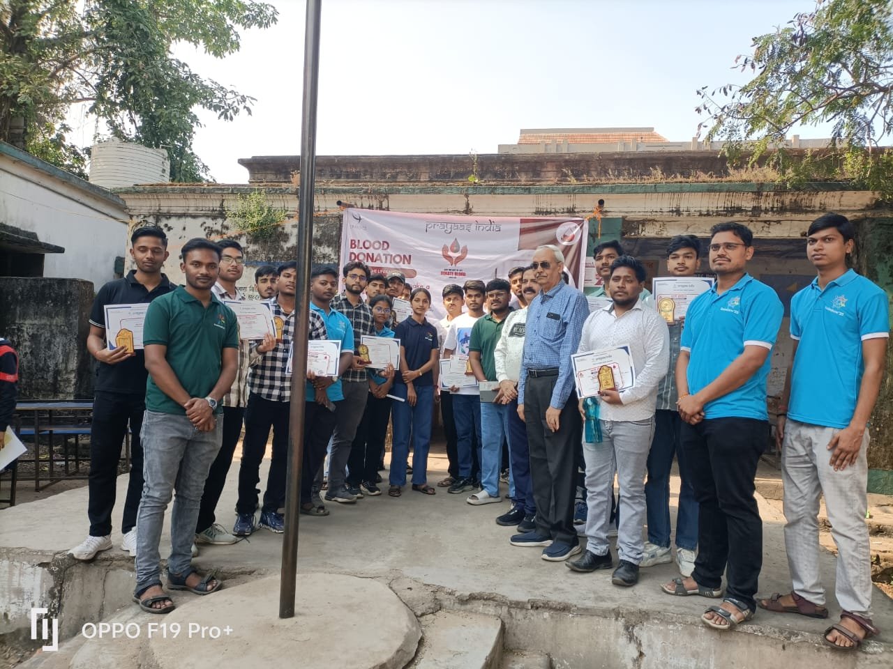 प्रयास इंडिया द्वारा रक्तदान शिविर का सफल आयोजन…