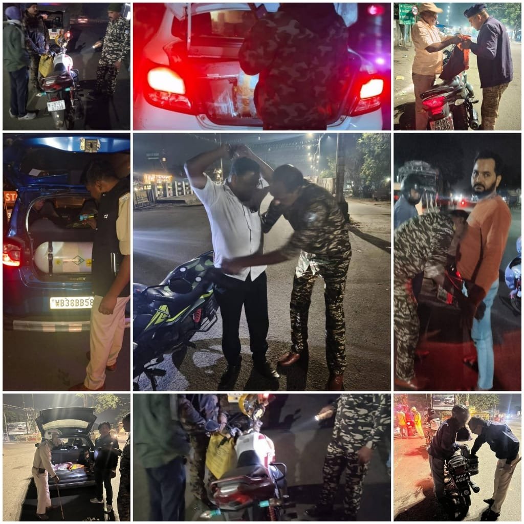 दिल्ली में हुए बम धमाके के बाद धनबाद में हाई अलर्ट, जिलेभर में चलाया गया सघन वाहन जांच अभियान…