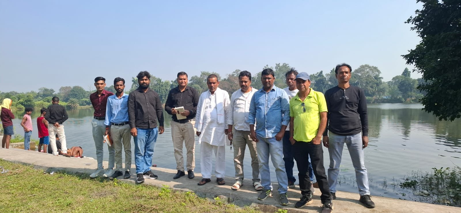 सिंदरी के सात तालाब सह प्रियदर्शनी पार्क का होगा सौंदर्यीकरण, डीएमएफटी फंड से कार्य प्रारंभ…