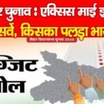 बिहार चुनाव : एक्सिस माई इंडिया का सर्वे, किसका पलड़ा भारी…