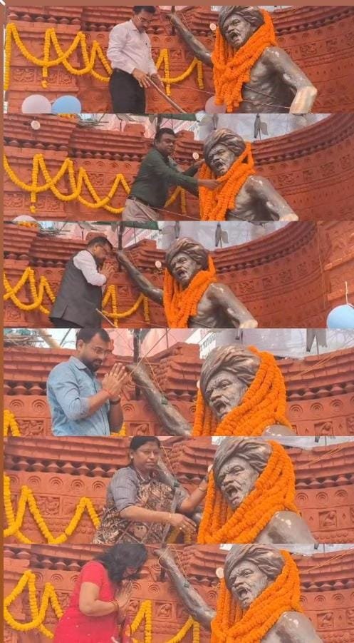 पाकुड़ जिले में भगवान बिरसा मुंडा जयंती और झारखंड स्थापना दिवस धूमधाम से मनाई गई…