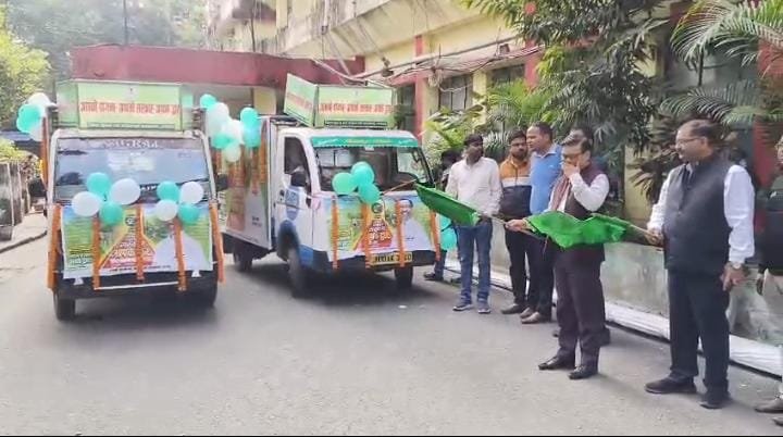 आपकी योजना आपकी सरकार आपके द्वार’ अभियान के लिए जागरूकता रथ रवाना, सभी वार्डों में पहुंचेगा संदेश…