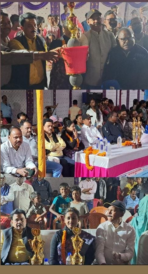 स्वर्गीय करमा मुंडा फुटबॉल टूर्नामेंट की विजेता बनीं BTPS की टीम…