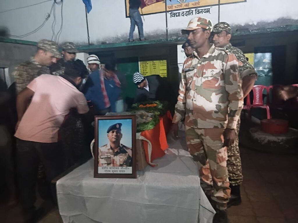 चिरकुंडा के रहने वाले ITBP जवान ने गोली से खुद को उड़ाया, बिहार चुनावी ड्यूटी में गया था बिहार…