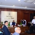 भवन निर्माण विभाग के नए मंत्री विजय कुमार चौधरी ने की विभागीय कार्यों की समीक्षा, कार्यों का किया निपटारा…